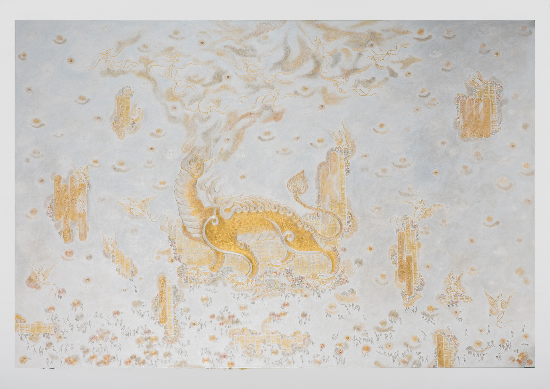 Không giới hạn - Acrylc trên toan - 120 x 180cm